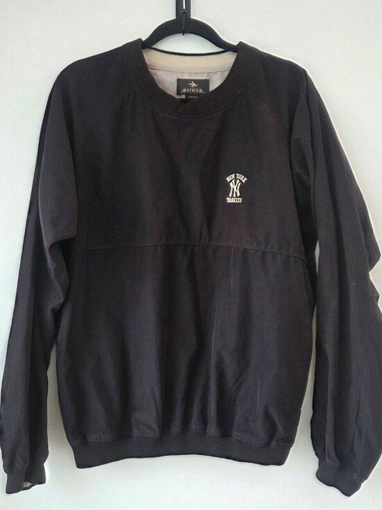 Antiqua Other - VTG Antigua New York Yankees Pullover Windbreaker Black Men's S
